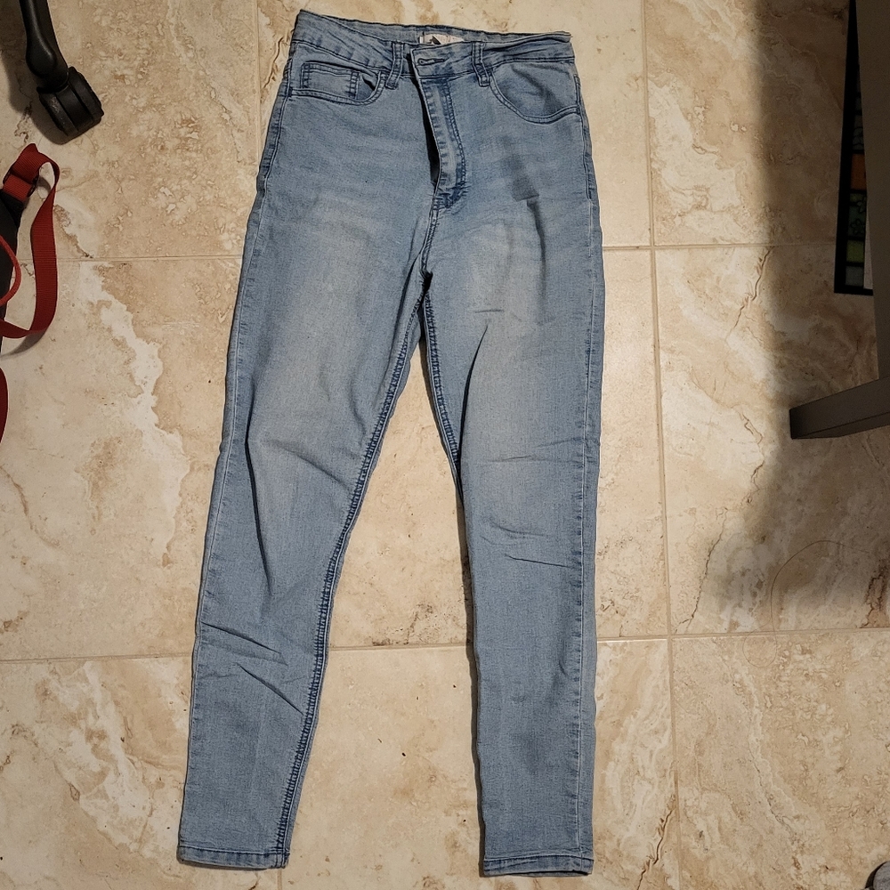 3 for $25 Light wash skinny jeans